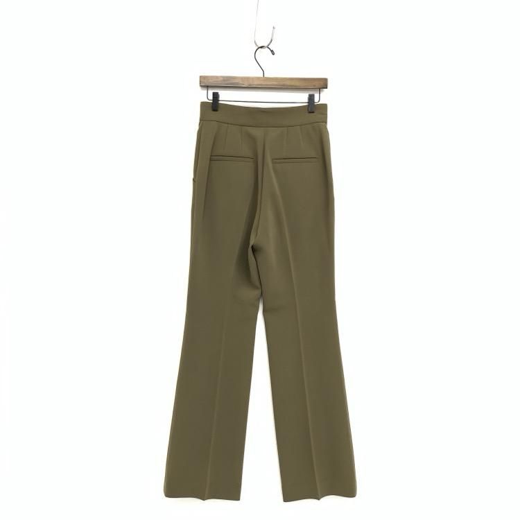 Mame Kurogouchi パンツ(その他) 茶x白等 0359525E0002 Mame Kurogouchi マメクロゴウチ High Waisted Center Creased