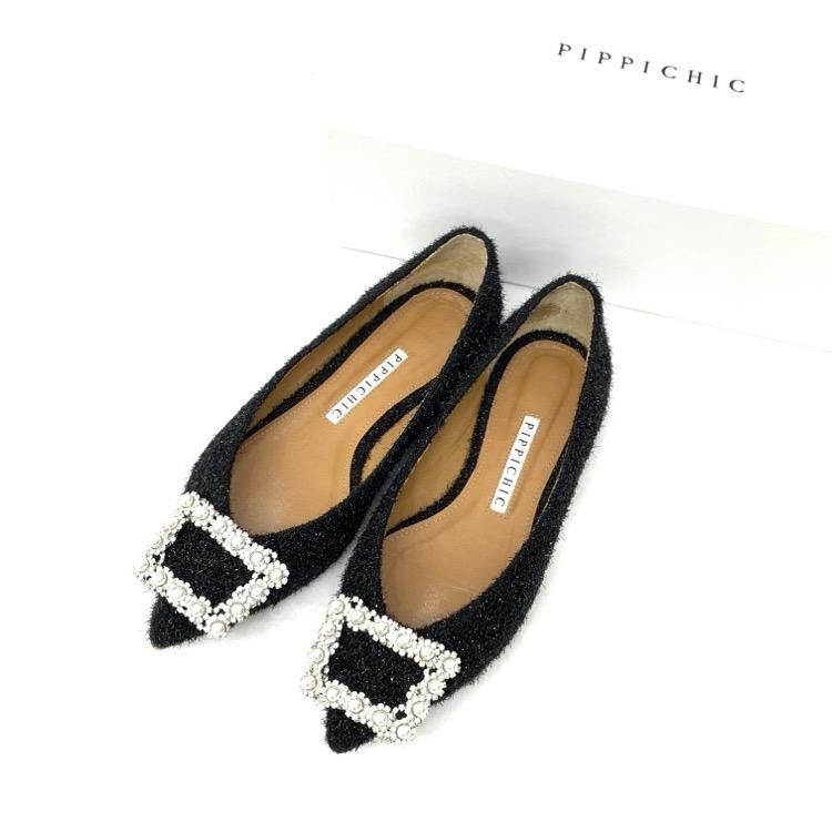 買い物をお pippichic ピッピ ビジューパンプス グリーン ベルベット 買い物をお pippichic ピッピ ビジューパンプス グリーン ベルベット