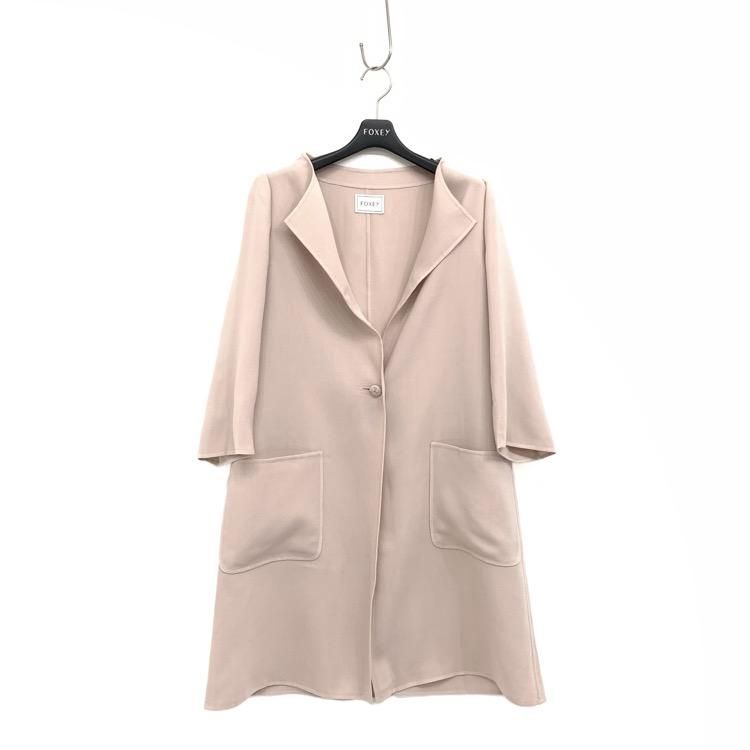 FOXEY フォクシー セレモニー コート ピンク 38 32885-SCFI - 7YORKU FOXEY フォクシー セレモニー コート ピンク 38 32885-SCFI - 7YORKU