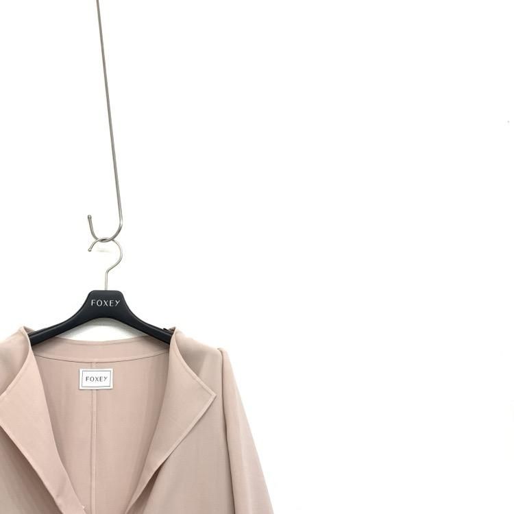 FOXEY フォクシー セレモニー コート ピンク 38 32885-SCFI FOXEY フォクシー セレモニー コート ピンク 38 32885-SCFI
