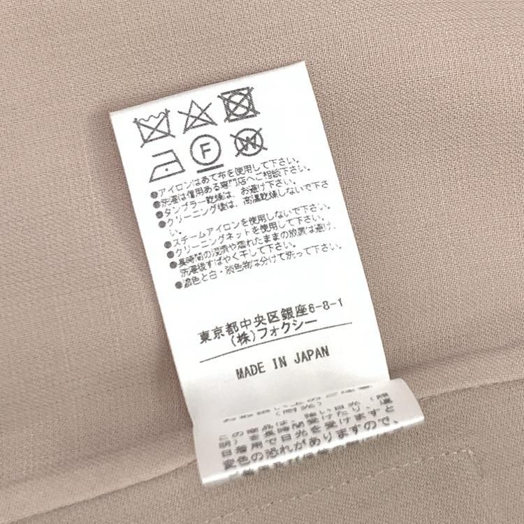 FOXEY フォクシー セレモニー コート ピンク 38 32885-SCFI FOXEY フォクシー セレモニー コート ピンク 38 32885-SCFI