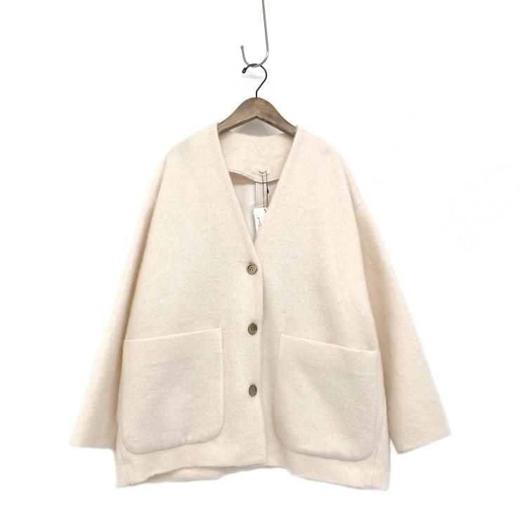 yori ヨリ ウールモヘアシャギージャケット ピンク F YR2125-098AW-6 yori ヨリ ウールモヘアシャギージャケット ピンク F YR2125-098AW-6
