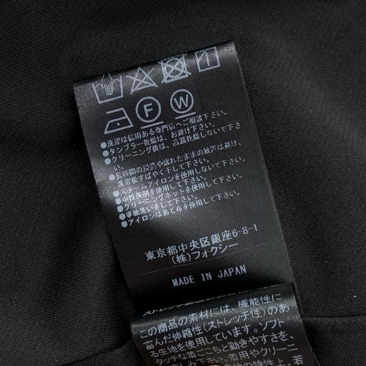 FOXEY NEWYORK フォクシー ベラルナ ワンピース ブラック 40 FOXEY NEWYORK フォクシー ベラルナ ワンピース ブラック 40