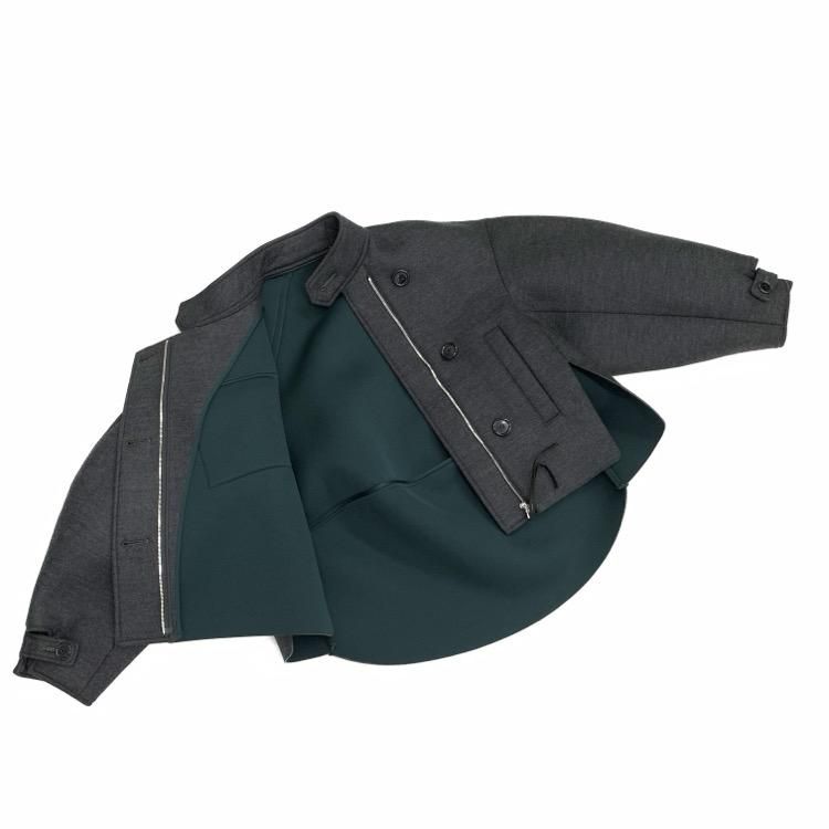 ENFOLD エンフォルド ウールボンディングショートコート ENFOLD エンフォルド ウールボンディングショートコート