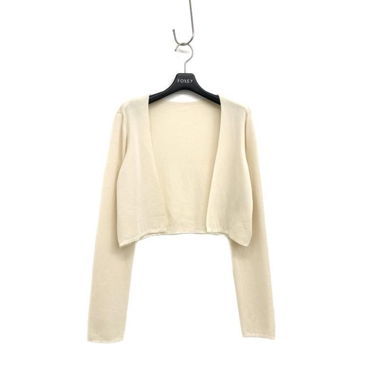 FOXEY フォクシー カーディガン レディスクエア カシミヤシルクボレロ FOXEY フォクシー カーディガン レディスクエア カシミヤシルクボレロ