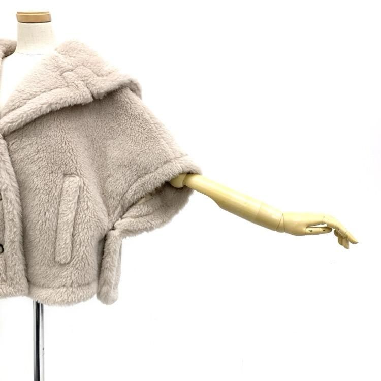 MaxMara マックスマーラ テディベアケープ CAMBUSA アルパカ MaxMara マックスマーラ テディベアケープ CAMBUSA アルパカ
