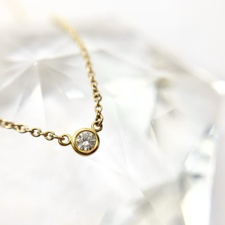 【国内発送】 TIFFANY ティファニー ダイヤモンド バイ ザ ヤード シングル ペンダント