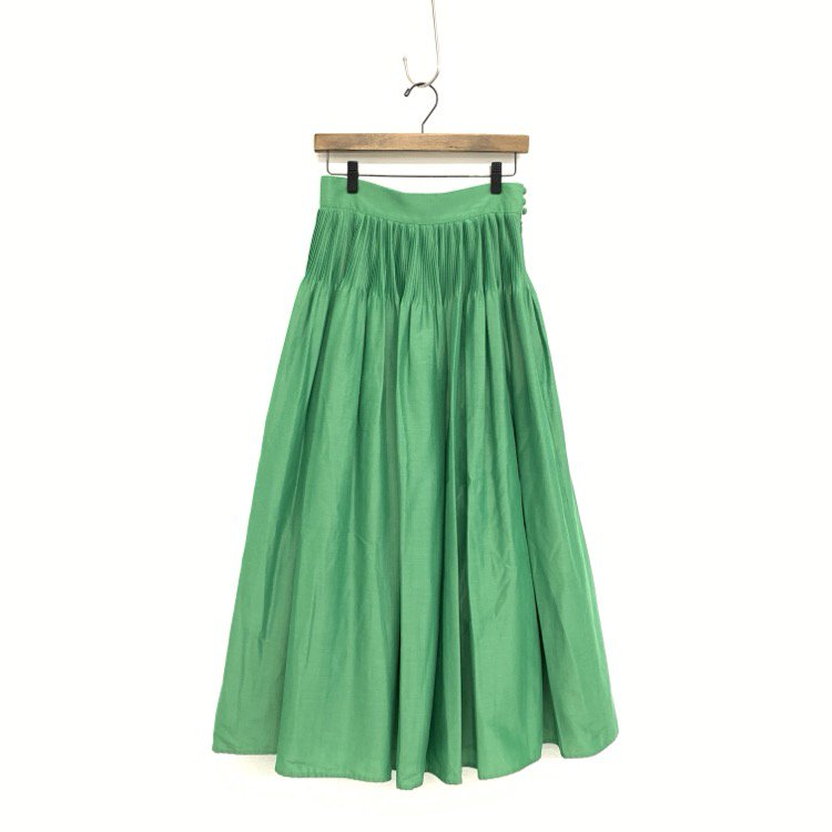 Mame Kurogouchi ޥ᥯ Silk Cotton Flared Skirt 륯åȥץ꡼ĥ MM22PS-SK703