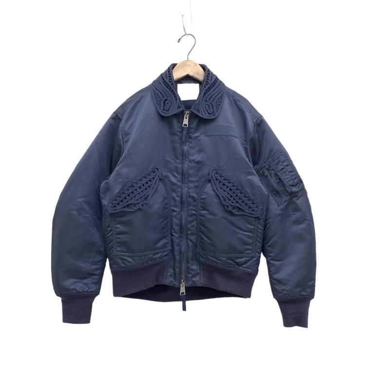 Mame Kurogouchi マメクロゴウチ Cording Embroidered Flight Mame Kurogouchi マメクロゴウチ Cording Embroidered Flight
