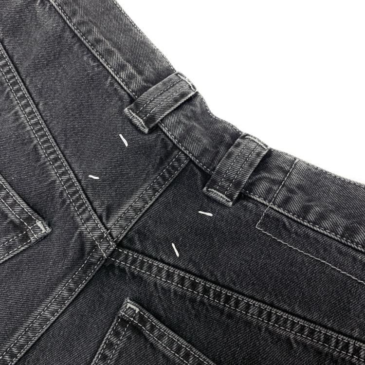 Maison Margiela メゾンマルジェラ BLACK PAINTED JEANS Maison Margiela メゾンマルジェラ BLACK PAINTED JEANS