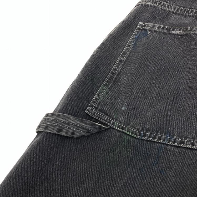 Maison Margiela メゾンマルジェラ BLACK PAINTED JEANS Maison Margiela メゾンマルジェラ BLACK PAINTED JEANS