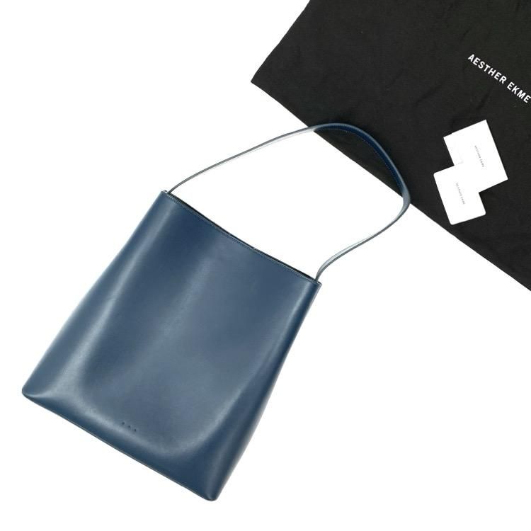 【関税込み】Aesther Ekme ブルー Sac バケットバッグ AESTHER EKME エスターエクミ SAC トートバッグ ブルー - 7YORKU