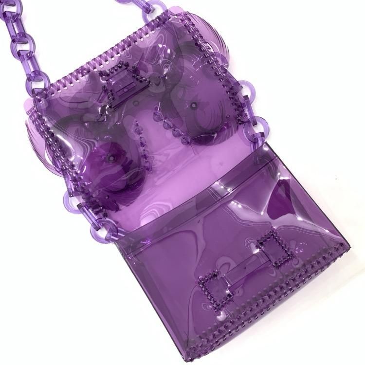 Mame Kurogouchi マメクロゴウチ Vinyl Chloride Laptop Clutch Mame Kurogouchi マメクロゴウチ Vinyl Chloride Laptop Clutch