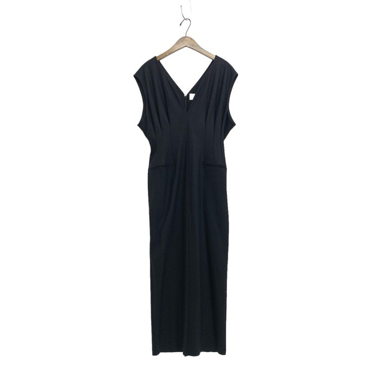Mame Kurogouchi ޥ᥯ V-Neck Tucked Wool Dress Vͥååԡ 2 MM22PF-DR720