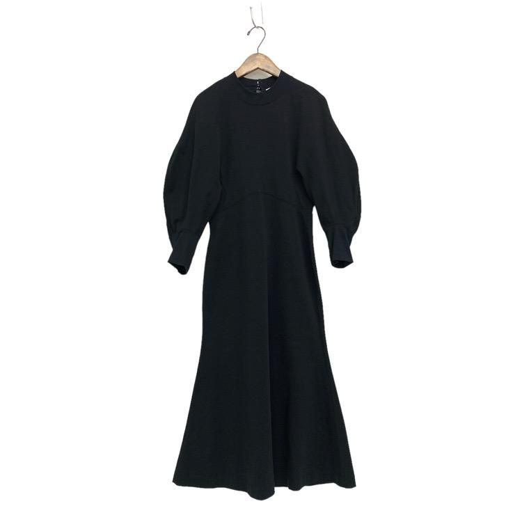 Mame Kurogouchi マメ クロゴウチ ワンピース 黒 0359525Y0004 Mame Kurogouchi マメクロゴウチ Classic Cotton Dress