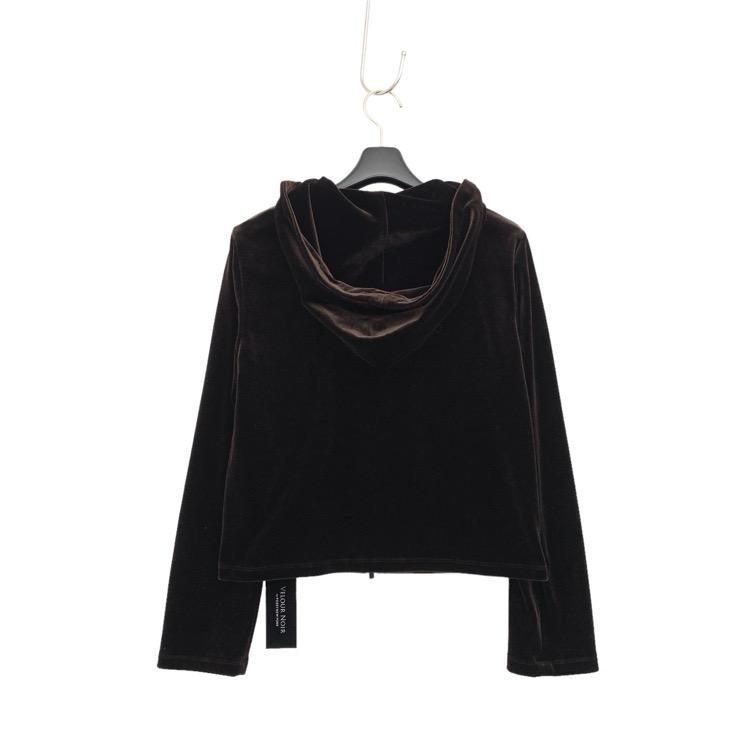 VELOUR NOIR by FOXEY NEWYORK フォクシー パーカ ウェバリー