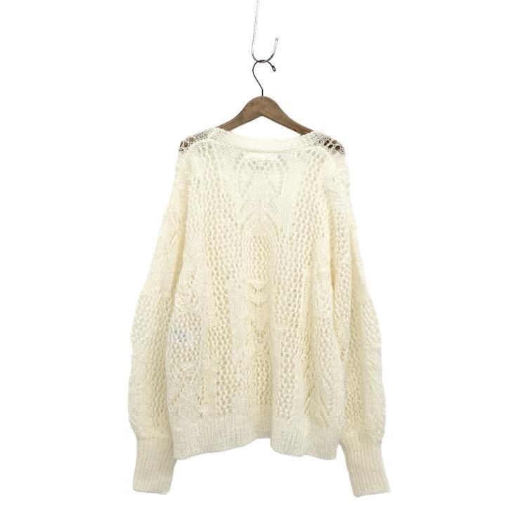 Mame Kurogouchi カーディガン Mame Kurogouchi マメクロゴウチ Botanical Pattern Knitted