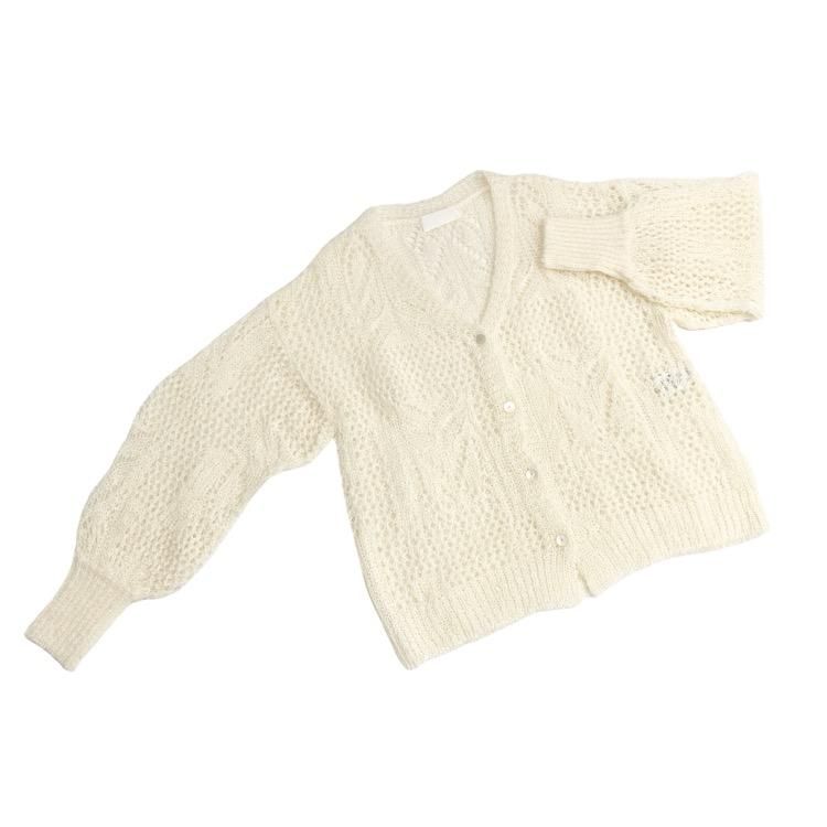 Mame Kurogouchi マメクロゴウチ Botanical Pattern Knitted