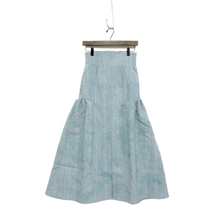 Mame Kurogouchi ޥ᥯ Unlevel Dyeing Box Pleats Skirt ᥹ 1 MM24SS-SK038