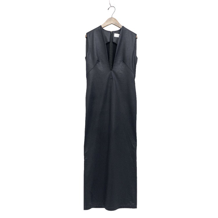 Mame Kurogouchi ޥ᥯ Plungded Long Sweatshirt Dress 쥶Ĵԡ 1 MM23PS-JS714