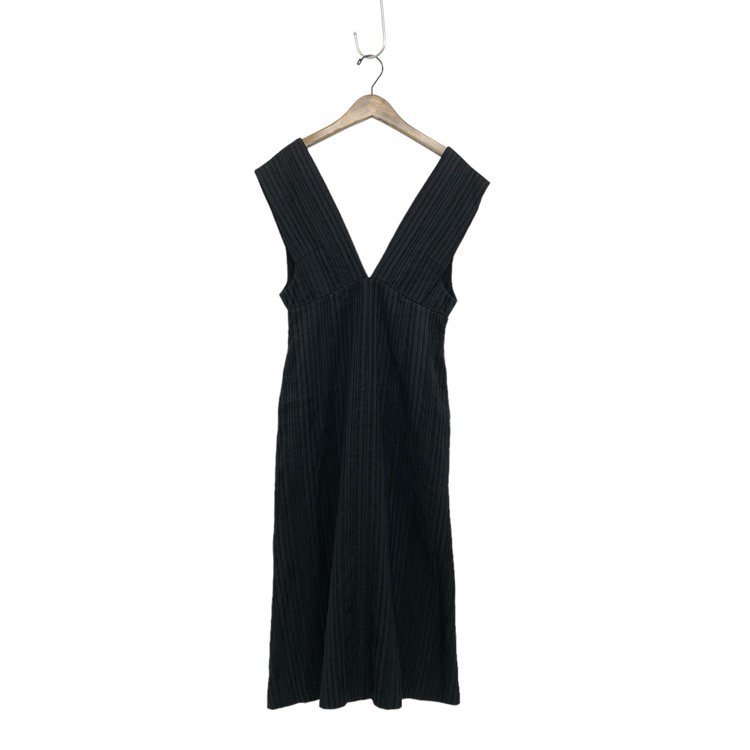 Mame Kurogouchi ޥ᥯ Ribbon Stripe V Neck Dress ץ꡼ĥѡ 2 MM20FW-DR047