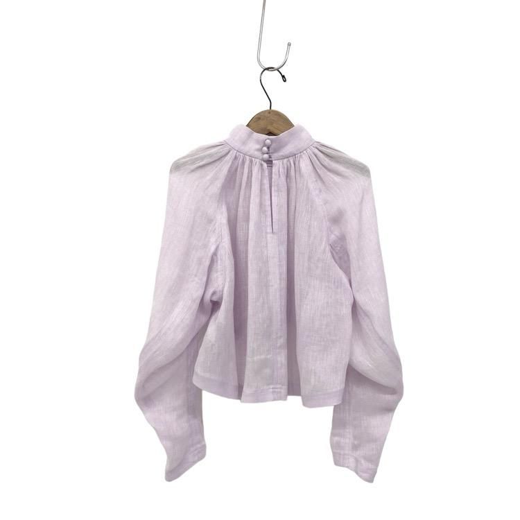 Mame Kurogouchi マメクロゴウチ Kaya Linen Sheer Top カヤ Mame Kurogouchi マメクロゴウチ Kaya Linen Sheer Top カヤ