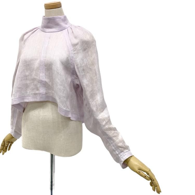 Mame Kurogouchi マメクロゴウチ Kaya Linen Sheer Top カヤ Mame Kurogouchi マメクロゴウチ Kaya Linen Sheer Top カヤ