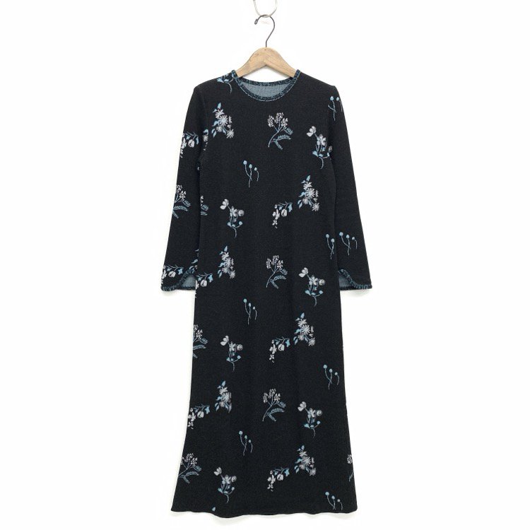 Mame Kurogouchi ޥ᥯ Floral Jacquard Knitted Dress ˥åȥԡ 1 MM22PF-KN729