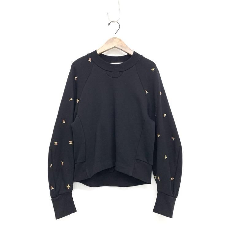Mame Kurogouchi マメクロゴウチ Floral Motif Embroidered Mame Kurogouchi マメクロゴウチ Floral Motif Embroidered