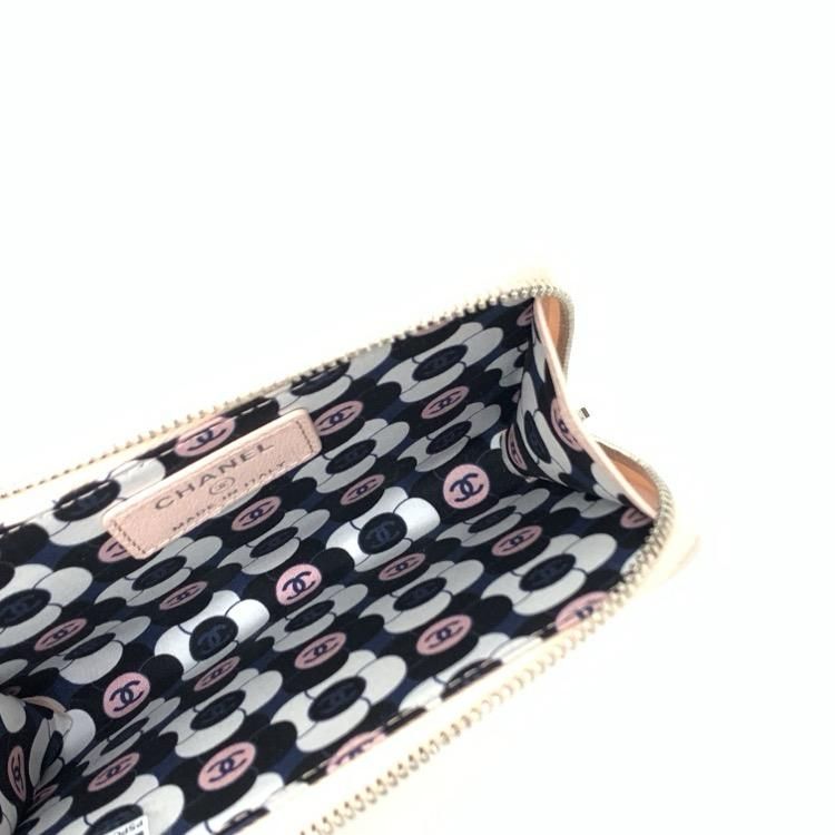 CHANEL シャネル フラグメントケース ラムスキン ミニウォレット CHANEL シャネル フラグメントケース ラムスキン ミニウォレット