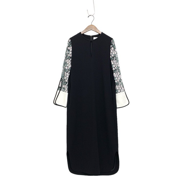 Mame Kurogouchi ޥ᥯ Floral Lace Sleeve Dress 졼꡼֥ԡ 1 MM23PS-DR735