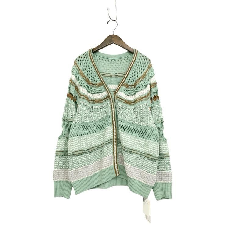 Mame Kurogouchi マメクロゴウチ Bamboo Basket Pattern Knitted