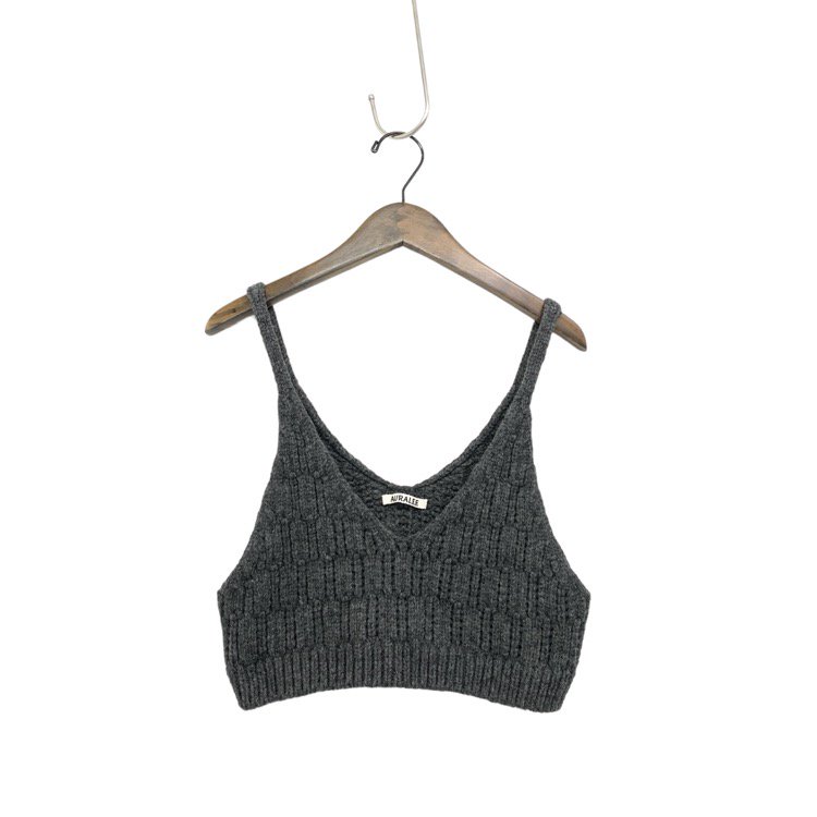 <img class='new_mark_img1' src='https://img.shop-pro.jp/img/new/icons30.gif' style='border:none;display:inline;margin:0px;padding:0px;width:auto;' />AURALEE ꡼ WOOL CORD RIB KNIT CAMISOLE ֥˥åȥߥ 㥳 1 A23AC03CR