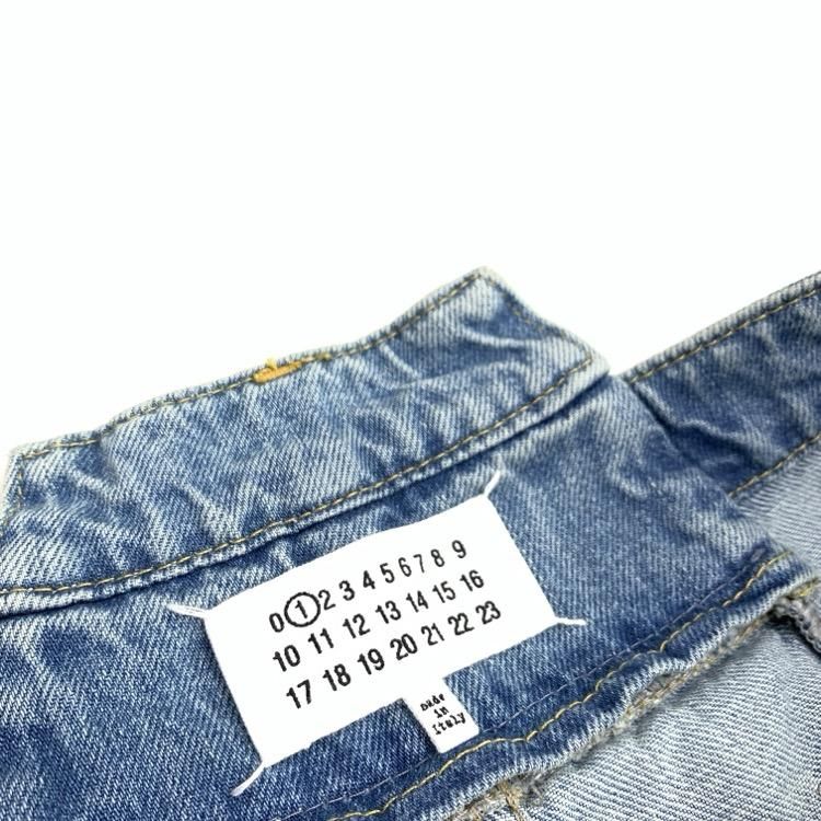 Maison Margiela メゾンマルジェラ 5ポケットスプライストデニム Maison Margiela メゾンマルジェラ 5ポケットスプライストデニム
