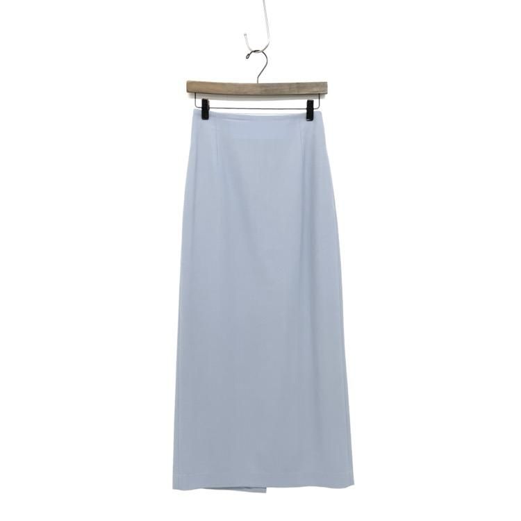 AURALEE ꡼ Hard Twist Wool Dobby Skirt 󥰥 饤ȥ֥롼 0 A23SS02KW