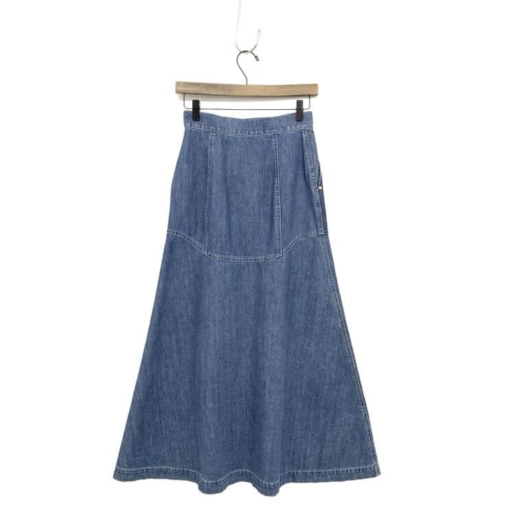 Mame Kurogouchi マメクロゴウチ Trapeze Demin Skirt デニム Mame Kurogouchi マメクロゴウチ Trapeze Demin Skirt デニム