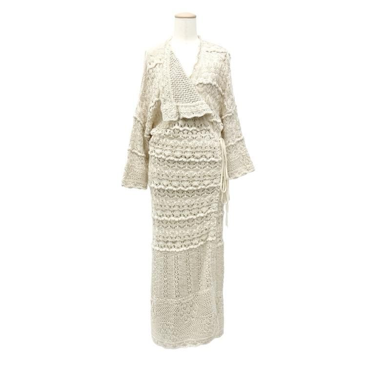 Mame Kurogouchi マメクロゴウチ Floral Watermark Wrap-Front Mame Kurogouchi マメクロゴウチ Floral Watermark Wrap-Front
