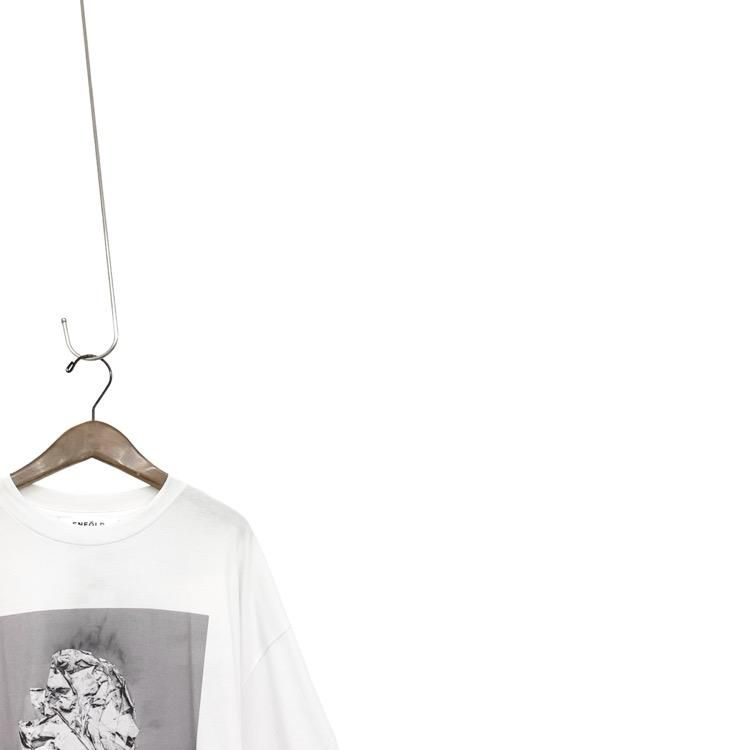 某メーカー ENFOLD×Chihiro Honda フォトプリントTシャツ エンフォルド Tシャツ(半袖+袖なし)
