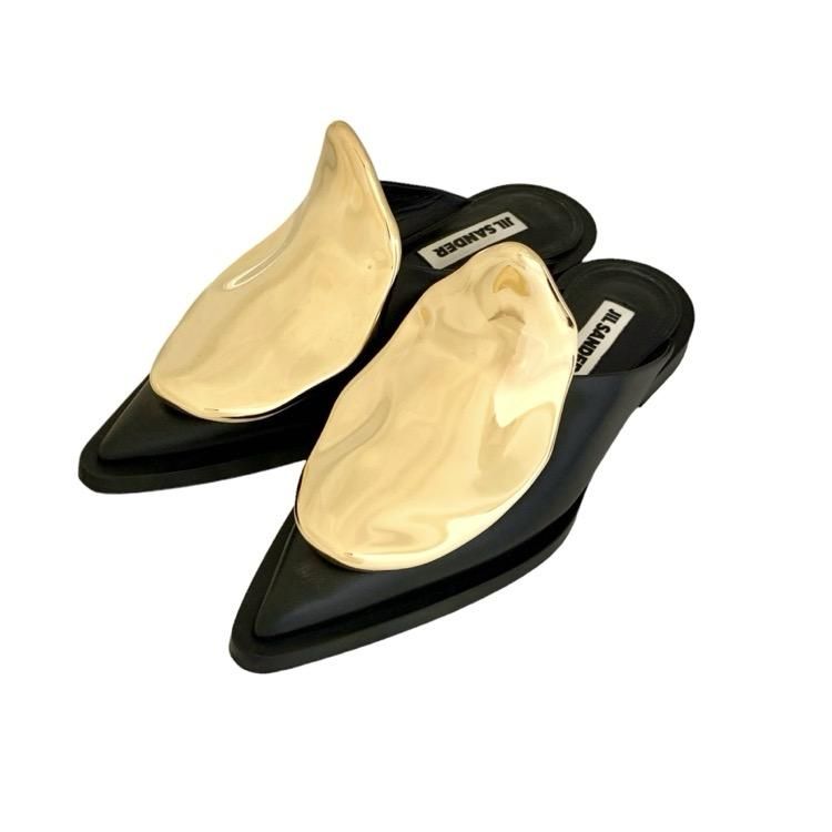 JIL SANDER ジルサンダー フラット ミュール 35 - 靴|ミュール JIL SANDER ジルサンダー フラット ミュール 35 - 靴|ミュール