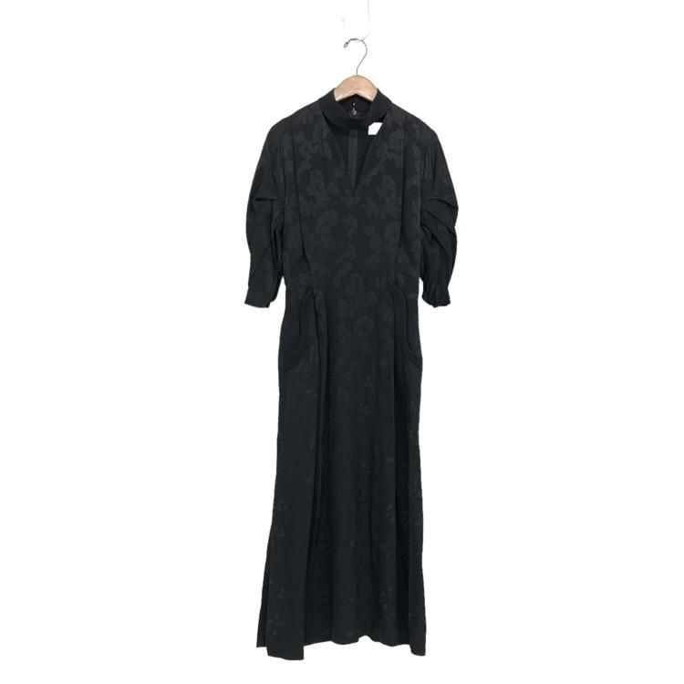 Mame Kurogouchi ޥ᥯ Flower Willow Volume Sleeves Dress 㥬ɥԡ MM19SS-DR706