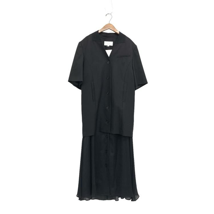 AKIRANAKA ʥ Justiina jacket dress 󥰥㥱åȥɥ쥹 ԡ ֥å 2 AR2333