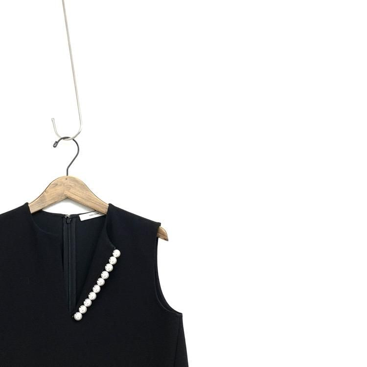 YOKO CHAN ヨーコチャン Pearl I-line Dress パール ワンピース YOKO CHAN ヨーコチャン Pearl I-line Dress パール ワンピース