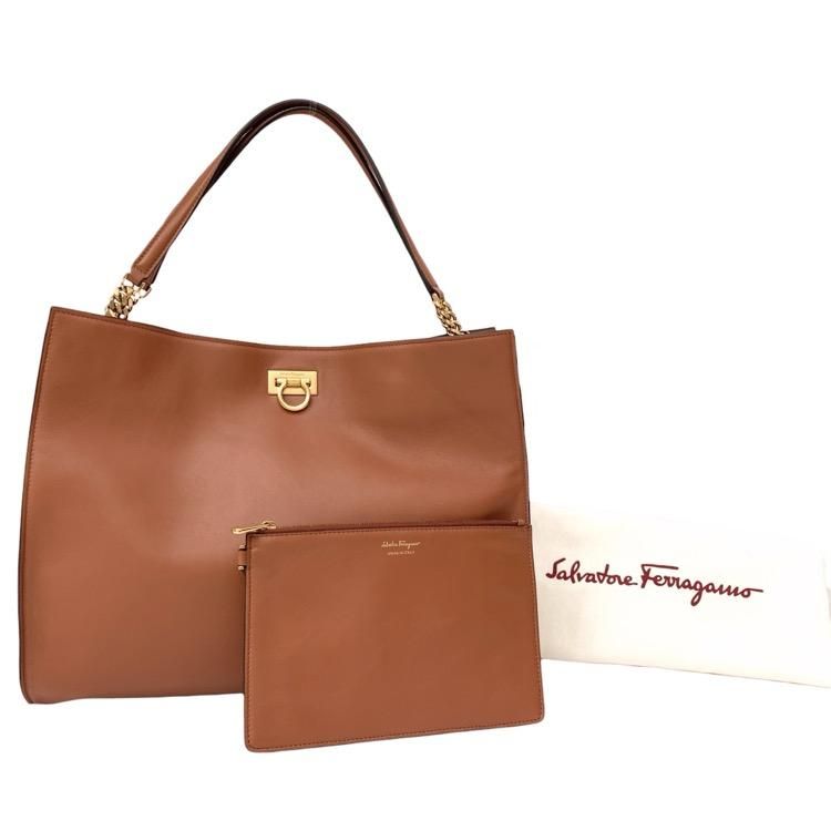 Salvatore Ferragamo ե饬 TRIFOLIO ȡ Хå ȥեꥪ  EE-21 I218