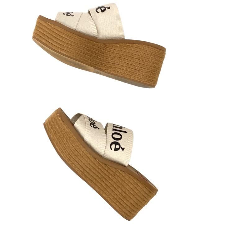 Chloe クロエ WOODY ウェッジエスパドリーユ ウッディサンダル Chloe クロエ WOODY ウェッジエスパドリーユ ウッディサンダル