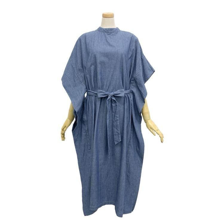 ハイクHYKE ワンピース 美品 HYKE ハイク CHAMBRAY SUMMER DRESS シャンブレーワンピース