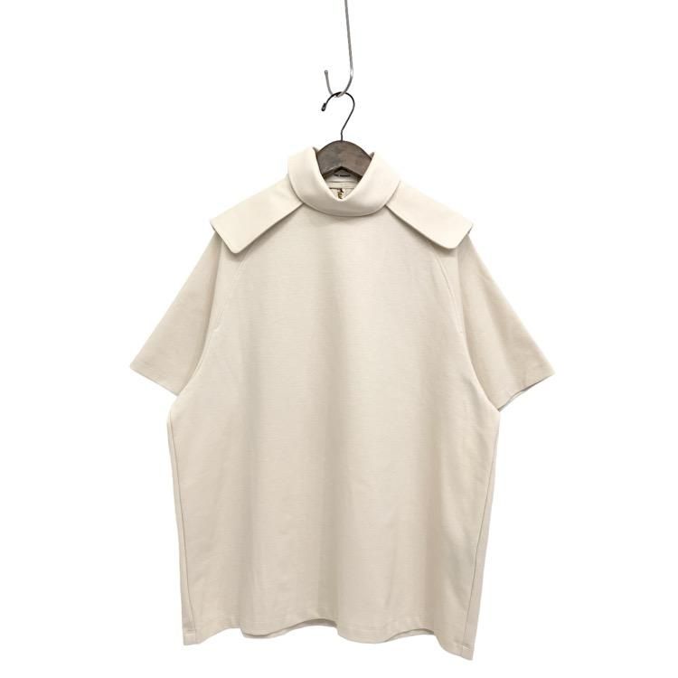 THE RERACS  饯 BACKZIP P/P SHORT SLEEVE PULLOVER ХååT 36 23SS-RECS-394L