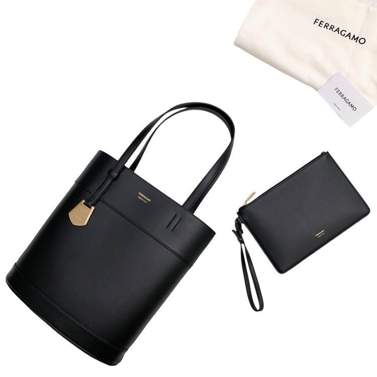 FERRAGAMO ե饬 ȡȥХå ֥å 217533 770686
