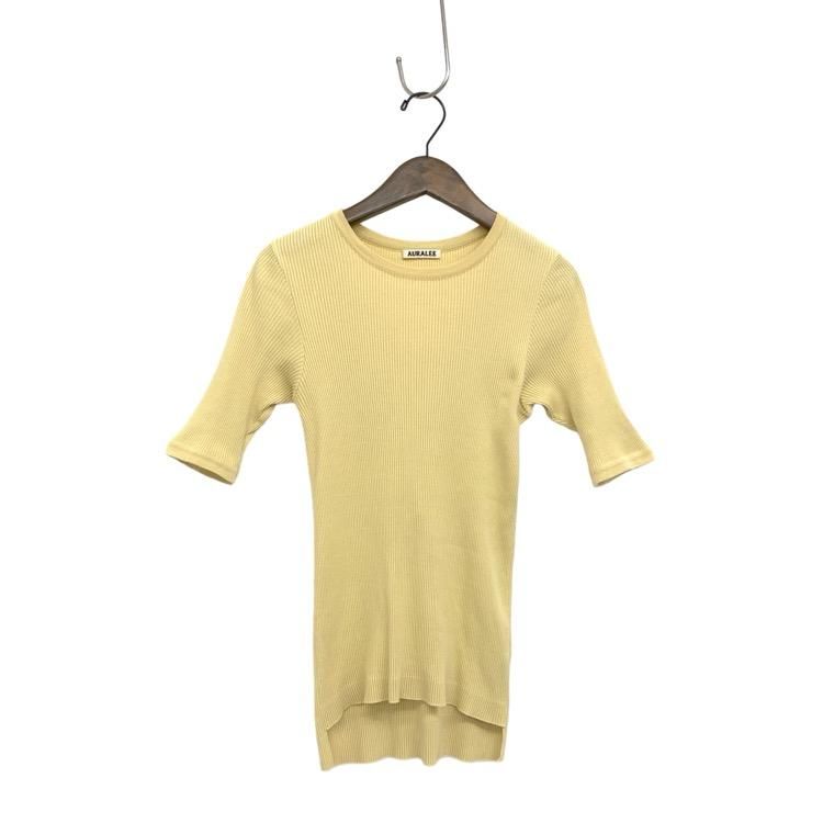 AURALEE ꡼ HIGH GAUGE RIB KNIT TEE  åȥ  1 A00T02HR