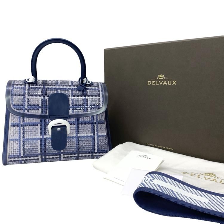 DELVAUX ǥ ֥MM ɥ꡼ޡ PVCߥС  ͥӡ AA045ACQ049BLN