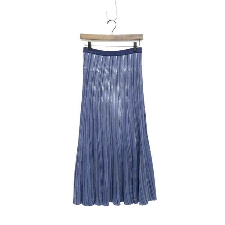 Mame Kurogouchi ޥ᥯ Ribbed Knit Flare Skirt ֥˥åȥץ꡼ĥ 2 MM21PS-KN726